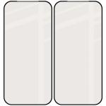 Set 2 folii sticla securizata Bizon Glass Matte Duo compatibile cu iPhone 17 Pro, Negru 5 - lerato.ro