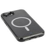 Carcasa Bizon SparklO cu MagSafe compatibila cu iPhone 17e / 16e, Glitter Black 4 - lerato.ro