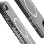 Carcasa Bizon SparklO cu MagSafe compatibila cu iPhone 17e / 16e, Glitter Black 5 - lerato.ro