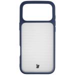 Carcasa Bizon Angelo compatibila cu iPhone 17 Pro Max, Transparent / Albastru 2 - lerato.ro