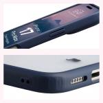 Carcasa Bizon Angelo compatibila cu iPhone 17 Pro Max, Transparent / Albastru 5 - lerato.ro