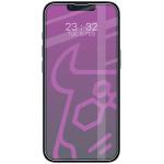 Folie sticla hibird Bizon Hybrid Mule compatibila cu iPhone 17e, Transparent 4 - lerato.ro