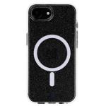 Carcasa Bizon SparklO cu MagSafe compatibila cu iPhone 17e / 16e, Glitter Clear 2 - lerato.ro