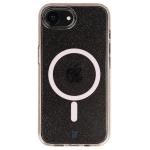 Carcasa Bizon SparklO cu MagSafe compatibila cu iPhone 17e / 16e, Glitter Orange 2 - lerato.ro