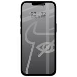 Set 2 folii sticla securizata Bizon Edge Shadow Duo Privacy compatibile cu iPhone 17e, Negru 4 - lerato.ro