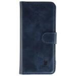 Husa flip cover Bizon Pocket compatibila cu iPhone 17e / 16e, Navy Blue 2 - lerato.ro