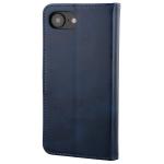 Husa flip cover Bizon Pocket compatibila cu iPhone 17e / 16e, Navy Blue 5 - lerato.ro