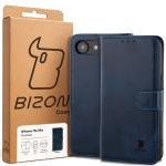 Husa flip cover Bizon Pocket compatibila cu iPhone 17e / 16e, Navy Blue 7 - lerato.ro