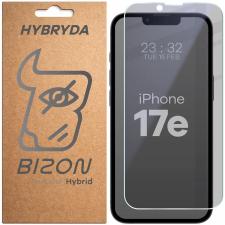 Folii iPhone, Folie sticla hibird Bizon Hybrid Shadow Privacy compatibila cu iPhone 17e, Negru, lerato.ro