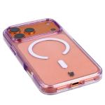 Carcasa Bizon SparklO cu MagSafe compatibila cu iPhone 17 Pro Max, Glitter Purple 4 - lerato.ro