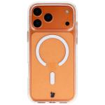 Carcasa Bizon SparklO cu MagSafe compatibila cu iPhone 17 Pro Max, Glitter Clear 2 - lerato.ro