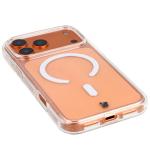 Carcasa Bizon SparklO cu MagSafe compatibila cu iPhone 17 Pro Max, Glitter Clear 4 - lerato.ro