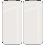 Set 2 folii sticla securizata Bizon Glass Matte Duo compatibile cu iPhone 17 Pro Max, Negru 5 - lerato.ro