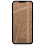 Folie sticla securizata Bizon Glass Matte compatibila cu iPhone 17e / 16e, Negru 4 - lerato.ro