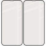Set 2 folii sticla securizata Bizon Glass Matte compatibile cu iPhone 17e / 16e, Negru 5 - lerato.ro