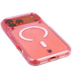 Carcasa Bizon SparklO cu MagSafe compatibila cu iPhone 17 Pro Max, Glitter Pink 4 - lerato.ro