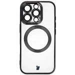 Carcasa cu protectie pentru camera Bizon GuardO cu MagSafe compatibila cu iPhone 16 Pro, Transparent / Negru 2 - lerato.ro