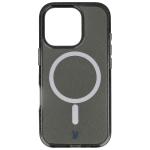 Carcasa Bizon SparklO cu MagSafe compatibila cu iPhone 16 Pro, Glitter Black 2 - lerato.ro