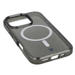 Carcasa Bizon SparklO cu MagSafe compatibila cu iPhone 16 Pro, Glitter Black 4 - lerato.ro
