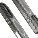 Carcasa Bizon SparklO cu MagSafe compatibila cu iPhone 16 Pro, Glitter Black 5 - lerato.ro