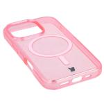Carcasa Bizon SparklO cu MagSafe compatibila cu iPhone 16 Pro, Glitter Pink 4 - lerato.ro