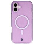 Carcasa Bizon SparklO cu MagSafe compatibila cu iPhone 16 Plus, Glitter Purple 2 - lerato.ro