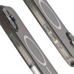 Carcasa Bizon SparklO cu MagSafe compatibila cu iPhone 16 Plus, Glitter Black 5 - lerato.ro