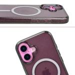 Carcasa Bizon SparklO cu MagSafe compatibila cu iPhone 16, Glitter Black 6 - lerato.ro