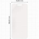 Folie protectie Bizon Glass Film Sun compatibila cu iPhone 16 Pro Max, Transparent 3 - lerato.ro