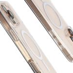 Carcasa Bizon SparklO cu MagSafe compatibila cu iPhone 16 Pro Max, Glitter Clear 5 - lerato.ro
