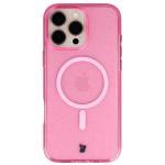 Carcasa Bizon SparklO cu MagSafe compatibila cu iPhone 16 Pro Max, Glitter Pink 2 - lerato.ro