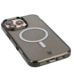 Carcasa Bizon SparklO cu MagSafe compatibila cu iPhone 16 Pro Max, Glitter Black 4 - lerato.ro