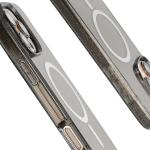 Carcasa Bizon SparklO cu MagSafe compatibila cu iPhone 16 Pro Max, Glitter Black 5 - lerato.ro