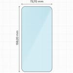 Folie sticla securizata Bizon Smart Glass compatibila cu iPhone 16 Pro Max / 17 Pro Max, Transparent 4 - lerato.ro