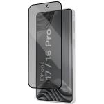 Set 2 folii sticla securizata Bizon Glass Aplikator Shadow Privacy, Kit montare inclus, compatibile cu iPhone 16 Pro / 17, Negru 4 - lerato.ro