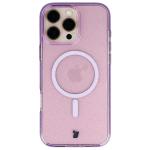 Carcasa Bizon SparklO cu MagSafe compatibila cu iPhone 16 Pro Max, Glitter Purple 2 - lerato.ro
