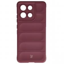 Carcasa Bizon Tur compatibila cu Motorola Moto G86 Power 5G, Dark Purple