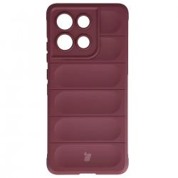 Carcasa Bizon Tur compatibila cu Motorola Moto G86 Power 5G, Dark Purple