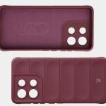 Carcasa Bizon Tur compatibila cu Motorola Moto G86 Power 5G, Dark Purple 7 - lerato.ro