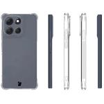 Carcasa Bizon Salpa compatibila cu Motorola Moto G86 Power, Transparent 4 - lerato.ro