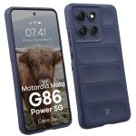 Carcasa Bizon Tur compatibila cu Motorola Moto G86 Power 5G, Dark Blue 3 - lerato.ro