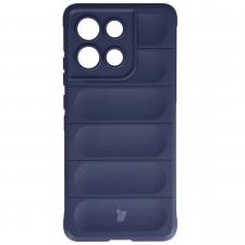Carcasa Bizon Tur compatibila cu Motorola Moto G86 Power 5G, Dark Blue