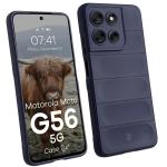 Carcasa Bizon Tur compatibila cu Motorola Moto G56 5G, Dark Blue 3 - lerato.ro