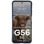 Carcasa Bizon Tur compatibila cu Motorola Moto G56 5G, Dark Blue 6 - lerato.ro