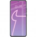 Folie sticla hibrid Bizon Glass Mule compatibila cu Motorola Moto G86 Power 5G, Transparent 4 - lerato.ro