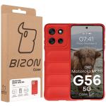 Carcasa Bizon Tur compatibila cu Motorola Moto G56 5G, Rosu 9 - lerato.ro