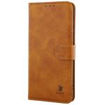 Husa flip cover Bizon Pocket compatibila cu Motorola Moto G86 Power 5G, Maro 4 - lerato.ro