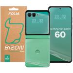 Set protectie Bizon Hydrogel Pack, 1x Folie Ecran si 1x Folie Spate, compatibil cu Motorola Razr 60, Transparent 2 - lerato.ro