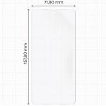 Set 2 folii protectie Bizon Glass Film Sun compatibile cu Motorola Moto G86 Power 5G, Transparent 3 - lerato.ro