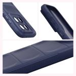 Carcasa Bizon Tur compatibila cu Motorola Moto G67 5G / G77 5G, Dark Blue 8 - lerato.ro